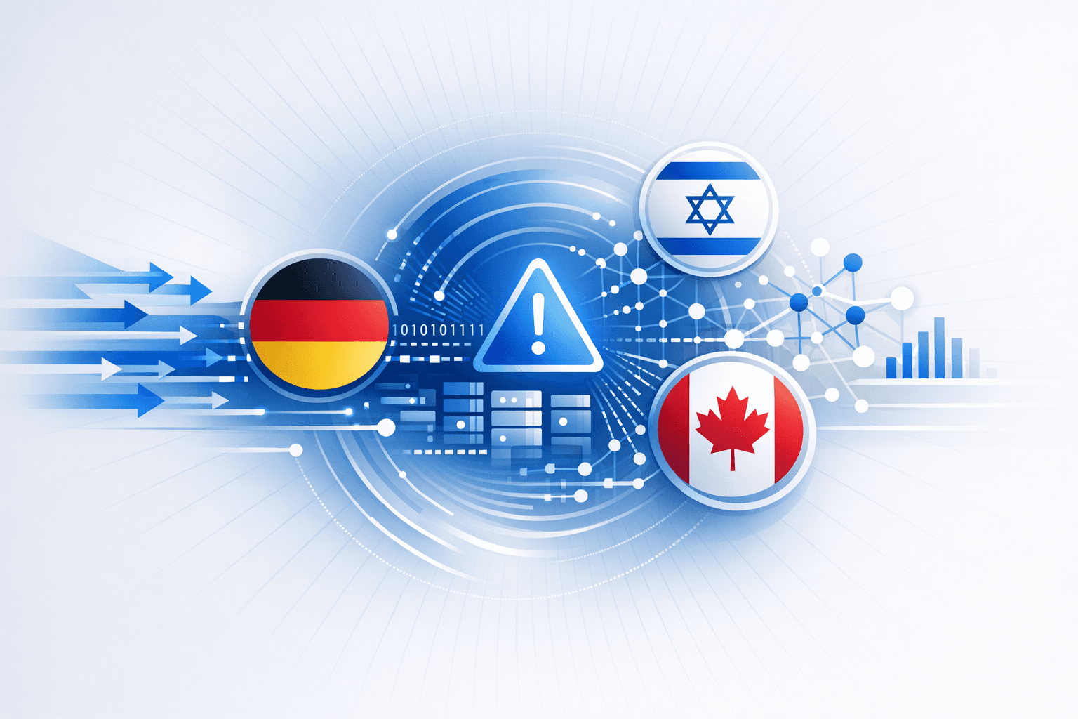 DDoS and Phishing Activity Targeting Germany, Israel, and Canadian Residents
