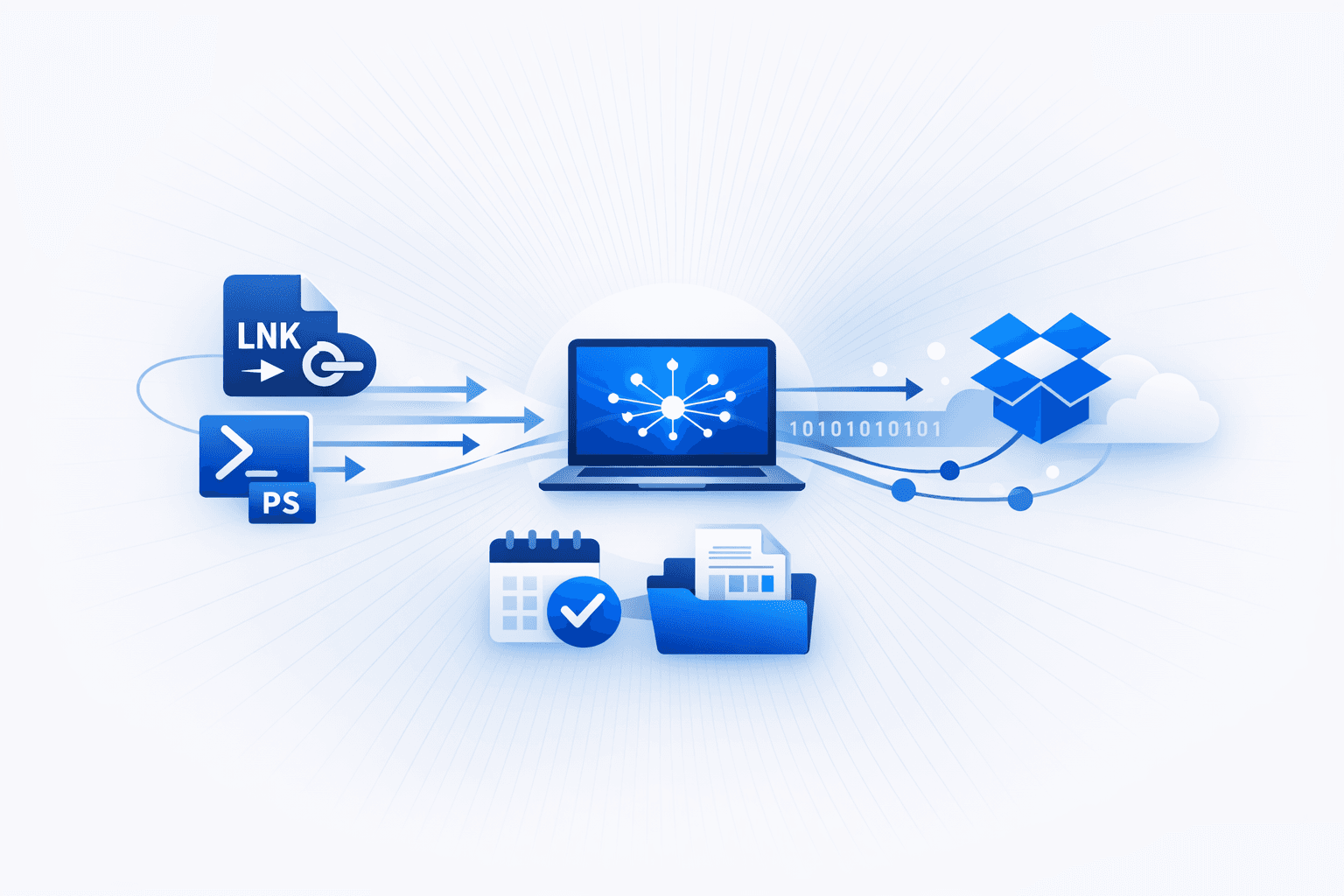 Kimsuky LNK Malware Using Dropbox API for Host Profiling and Payload Delivery